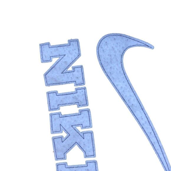 Vintage Embroidered Nike Hoodie Medium Big Logo Black - Picture 8 of 10